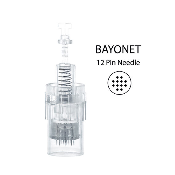 BBmessopen 12 Pin Needle Cartridges (Bayonet Innengewinde) 10 St.