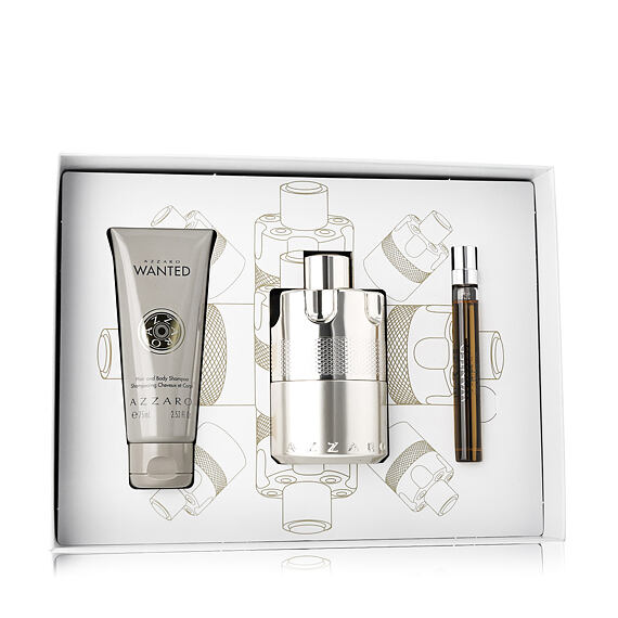 Azzaro Wanted EDP 100 ml + EDP MINI 10 ml + SG für Haut und Haar 75 ml (man)