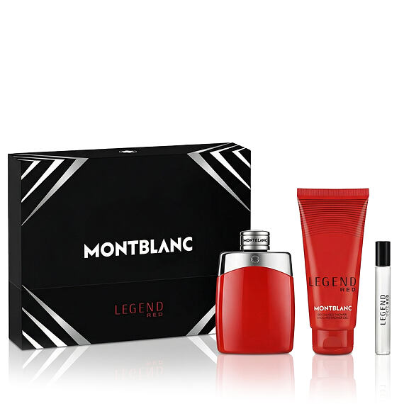Montblanc Legend Red EDP 100 ml + EDP MINI 7,5 ml + SG für Haut und Haar 100 ml (man)