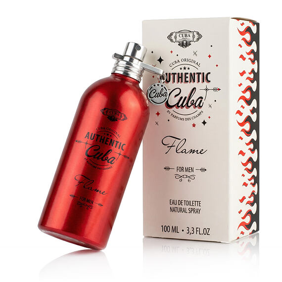 Cuba Authentic Flame Eau De Toilette 100 ml (man)