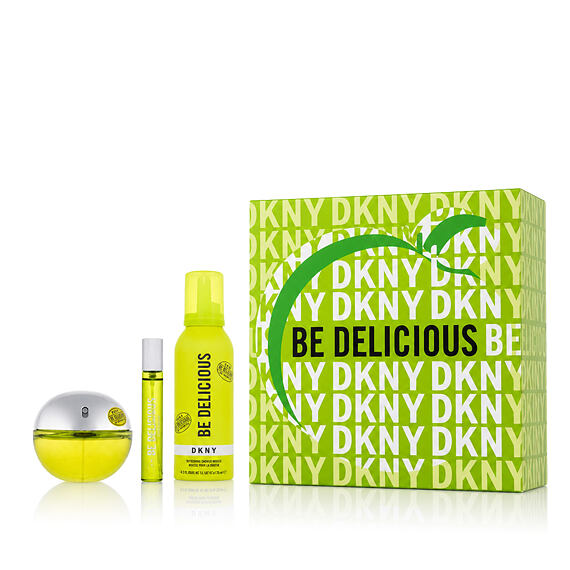 DKNY Donna Karan Be Delicious EDP 100 ml + EDP 15 ml + Duschschaum 150 ml (woman)