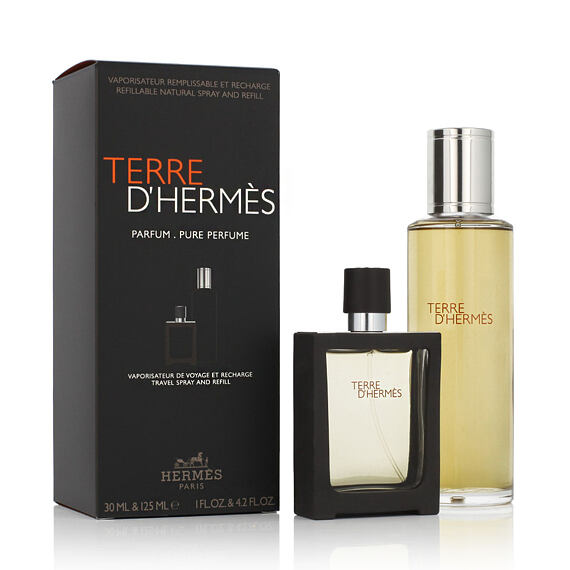 Hermès Terre D'Hermès Parfum Nachfüllbar 30 ml + Parfum Nachfüllung 125 ml (man)