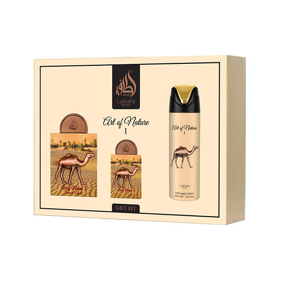 Lattafa Pride Art of Nature I EDP 100 ml + EDP 20 ml + Körperspray 200 ml (unisex)