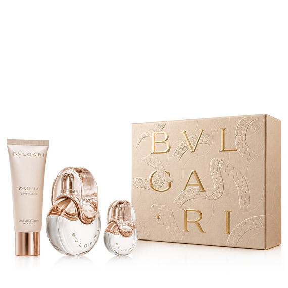 Bvlgari Omnia Crystalline EDT 100 ml + EDT MINI 15 ml + Handcreme 40 ml (woman)