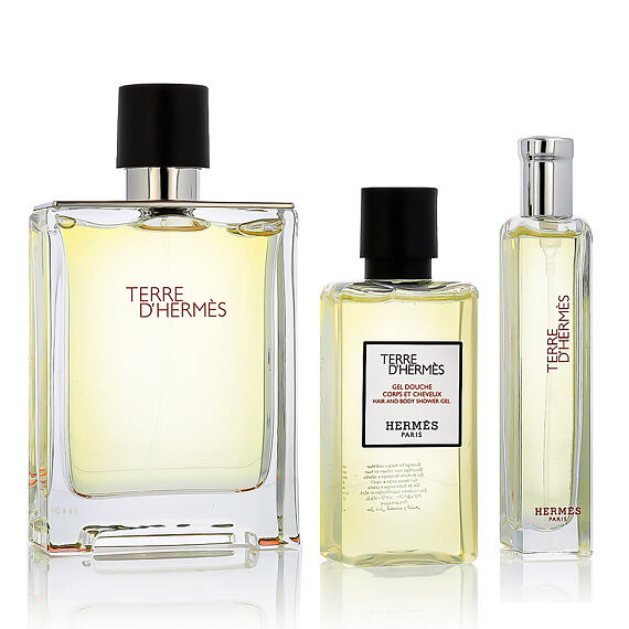 Hermès Terre D'Hermès EDT 100 ml + EDT 15 ml + SG für Haut und Haar 40 ml (man)