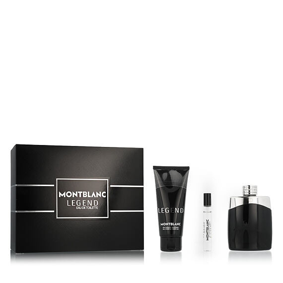Montblanc Legend for Men EDT 100 ml + EDT MINI 7,5 ml + SG für Haut und Haar 100 ml (man)