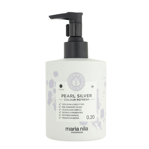 Maria Nila Colour Refresh Haarmaske mit Farbpigmenten Pearl Silver 300 ml