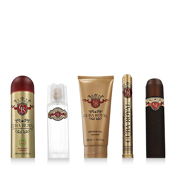 Cuba Royal EDT 100 ml + EDT 35 ml + AS 100 ml + DEO Spray 200 ml + SG 200 ml (man)