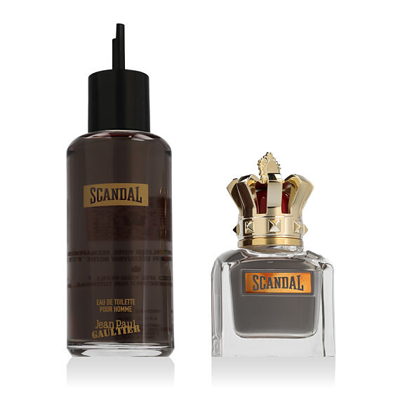 Jean Paul Gaultier Scandal Pour Homme EDT nachfüllbar 50 ml + EDT MINI Nachfüllung 200 ml (man)