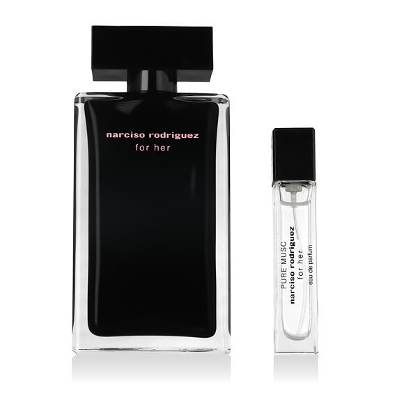 Narciso Rodriguez For Her EDT 100 ml + EDP MINI PURE MUSC 10 ml (woman)