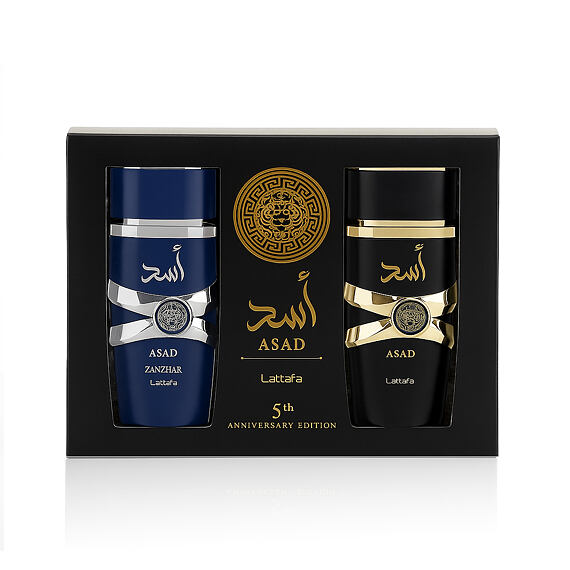 Lattafa Asad EDP Asad 100 ml + EDP Asad Zanzibar 100 ml (unisex)