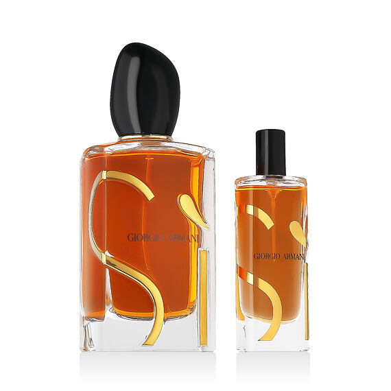 Giorgio Armani Sì Intense 2023 EDP Intense 15 ml + Eau De Parfum Intense - nachfüllbar 100 ml (woman