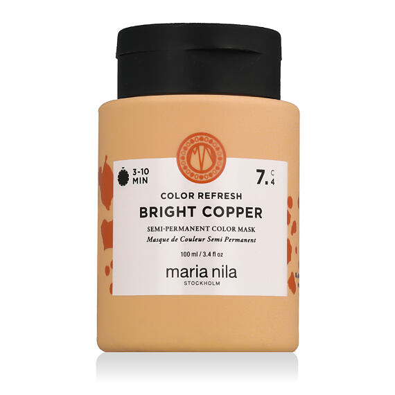 Maria Nila Colour Refresh Semi-permanent Haarmaske mit Farbpigmenten Bright Copper 100 ml