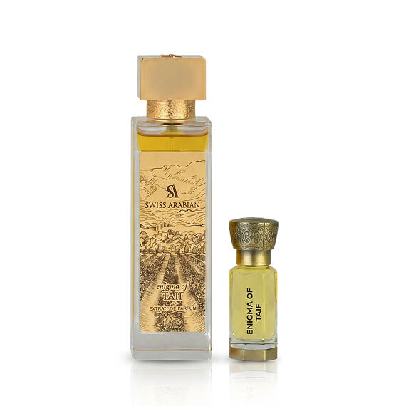 Swiss Arabian Enigma of Taif Extrait de parfum 100 ml + Parfümiertes Öl 12 ml (unisex)