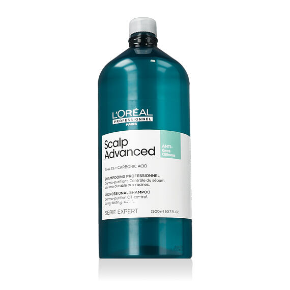L'Oréal Professionnel Serie Expert Scalp Advanced AHA 4% + Carbonic Acid Shampoo 1500 ml