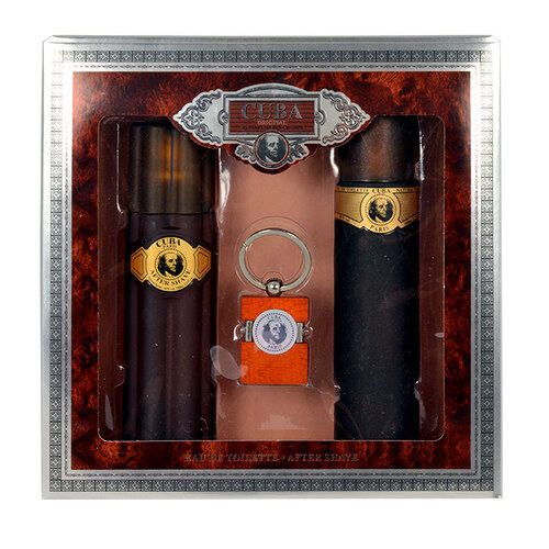 Cuba Gold EDT 100 ml + AS 100 ml + Schlüsselanhänger (man)