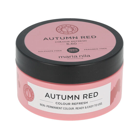 Maria Nila Colour Refresh Haarmaske mit Farbpigmenten Autumn Red 100 ml