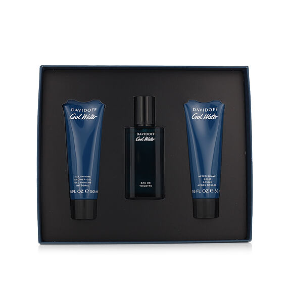 Davidoff Cool Water for Men EDT 40 ml + ASB 50 ml + SG 50 ml (man)