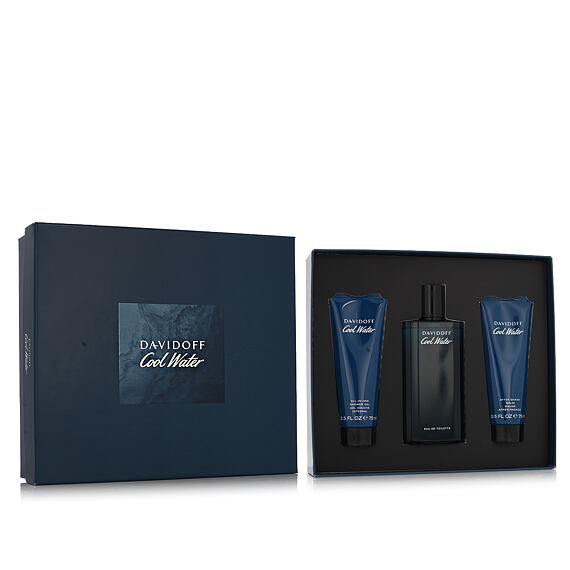 Davidoff Cool Water for Men EDT 125 ml + ASB 75 ml + SG 75 ml (man)