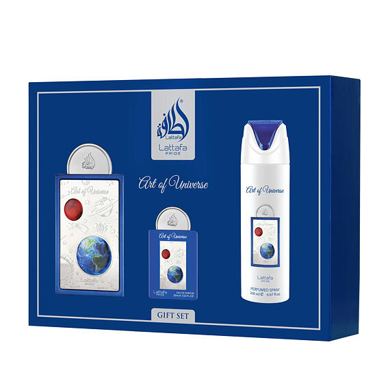 Lattafa Art Of Universe EDP 100 ml + EDP 20 ml + DEO Spray 200 ml (unisex)