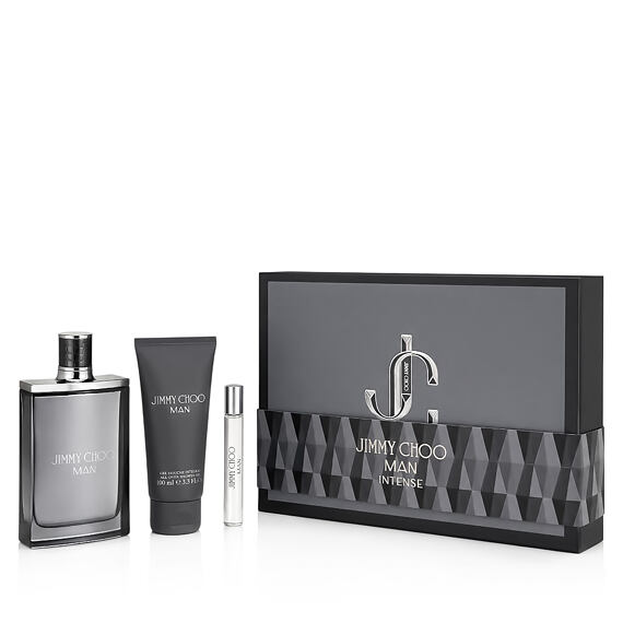 Jimmy Choo Jimmy Choo Man Intense EDT 100 ml + EDT MINI 7,5 ml + SG für Haut und Haar 100 ml (man)