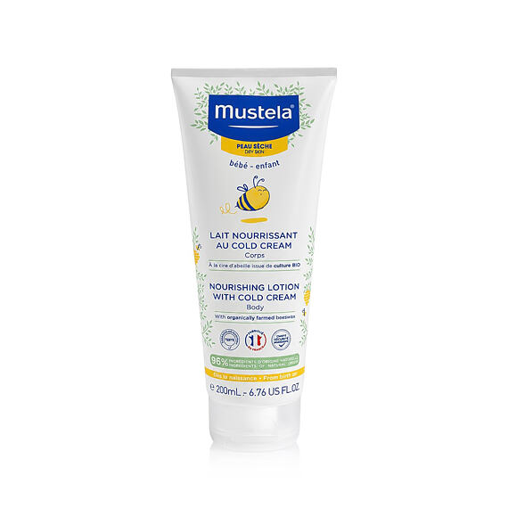 Mustela Bébé pflegende Körperlotion mit Cold Cream 200 ml