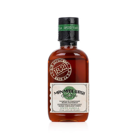 18.21 Man Made 3-1 Body Wash, Shampoo and Conditioner - Spiced Vanilla 100 ml