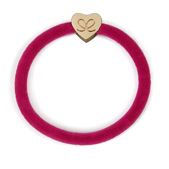 By Eloise London Velvet Gold Heart