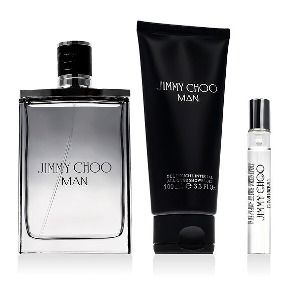 Jimmy Choo Jimmy Choo Man EDT 100 ml + EDT MINI 7,5 ml + SG für Haut und Haar 100 ml (man)