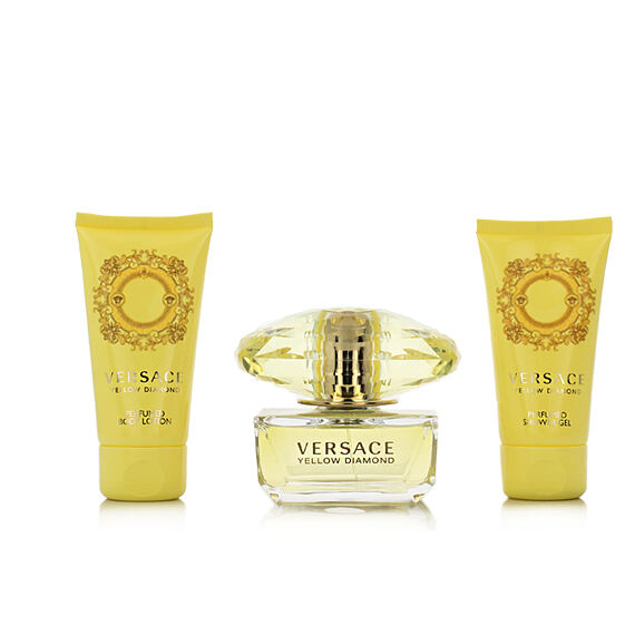 Versace Yellow Diamond EDT 50 ml + SG 50 ml + BL 50 ml (woman)