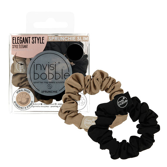 Invisibobble SPRUNCHIE SLIM Haargummi Elegant Style 2 St.