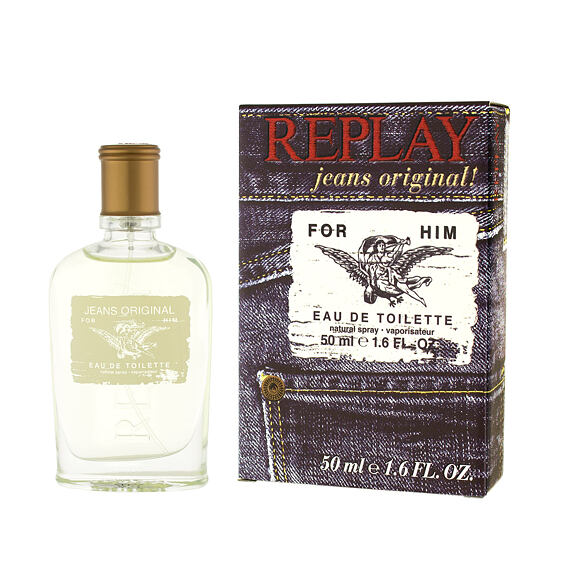 Replay Jeans Original for Him Eau De Toilette 50 ml (man)