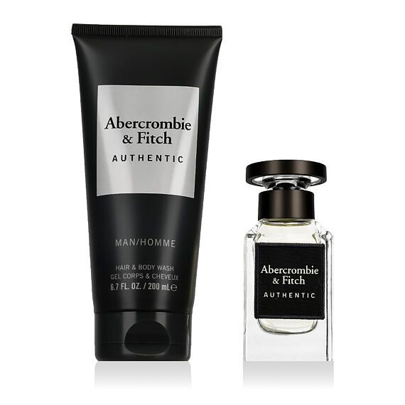 Abercrombie & Fitch Authentic Man EDT 50 ml + SG für Haut und Haar 200 ml (man)