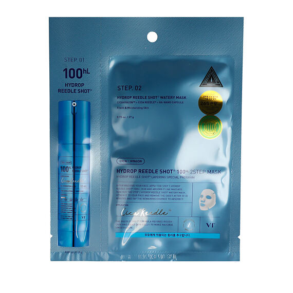 VT Cosmetics Hydrop Reedle Shot 100hl 2 Step Hydrogel Mask 28,5 g