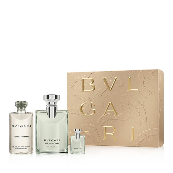 Bvlgari Pour Homme EDP 100 ml + EDP MINI 5 ml + SG 75 ml (man)