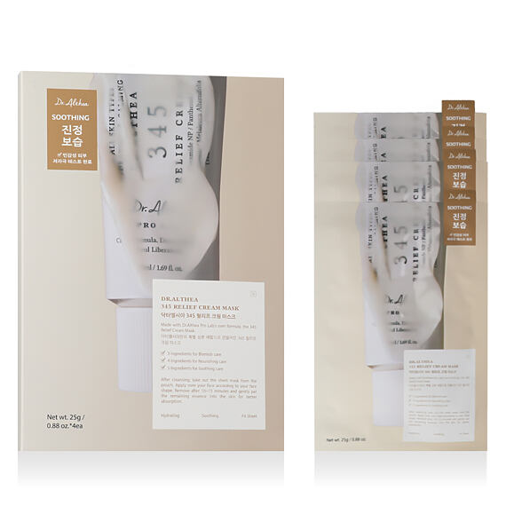 Dr.Althea 345 Relief Cream Mask 4 x 25 g
