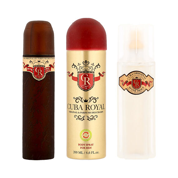 Cuba Royal EDT 100 ml + AS 100 ml + DEO Spray 200 ml (man)