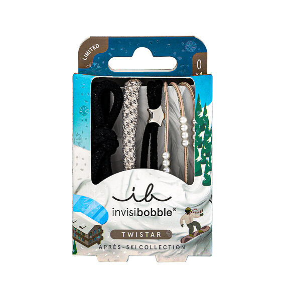 Invisibobble Twistar Haargummi Apres Ski Fondue Lover 4 St.