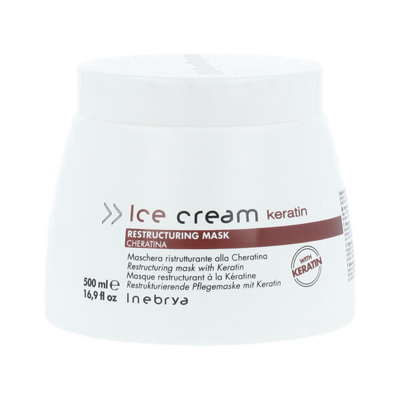 Inebrya Ice Cream Keratin Restructuring Mask 500 ml