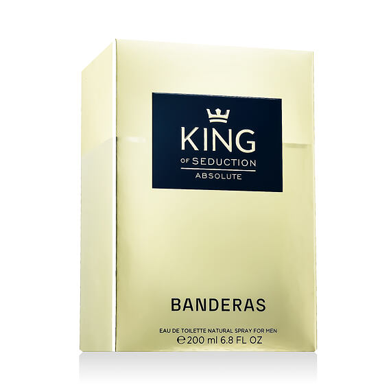 Banderas King of Seduction Absolute Eau De Toilette 200 ml (man)