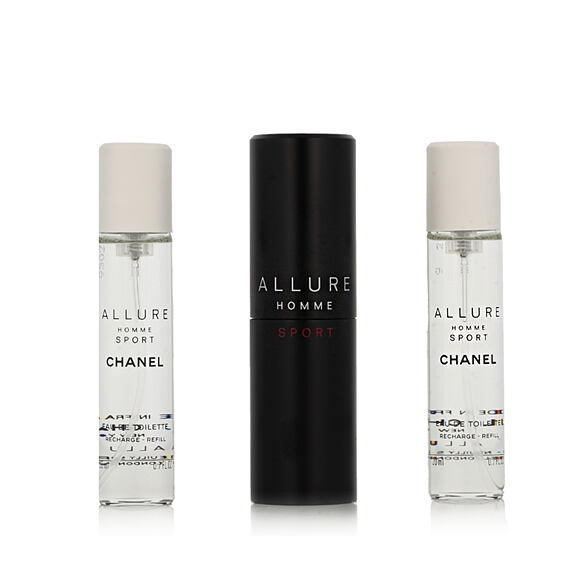 Chanel Allure Homme Sport EDT nachfüllbar 20ml + EDT Nachfüllung 2 x 20ml (man)
