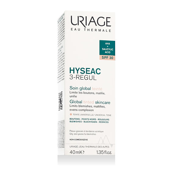 Uriage Hyséac 3-Regul Global tinted SkinCare SPF 30 40 ml