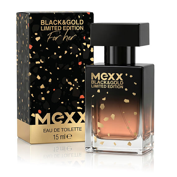Mexx Black & Gold Eau De Toilette 15 ml (woman)