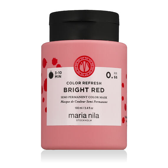 Maria Nila Colour Refresh Semi-permanent Haarmaske mit Farbpigmenten Bright Red 100 ml