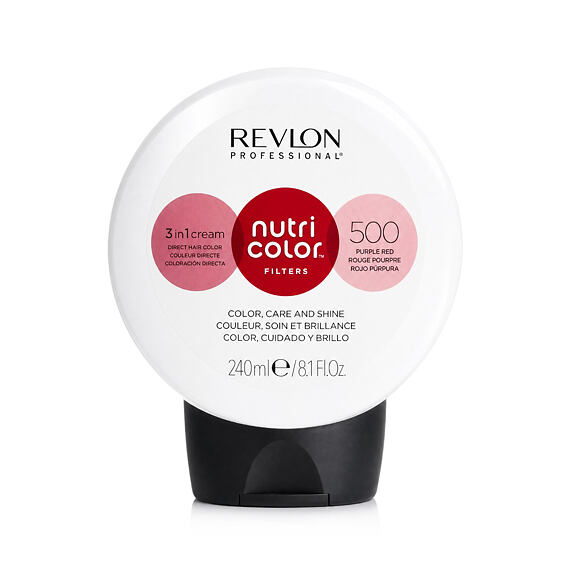 Revlon Professional Nutri Color Filters Color (500 Purple Red) 240 ml