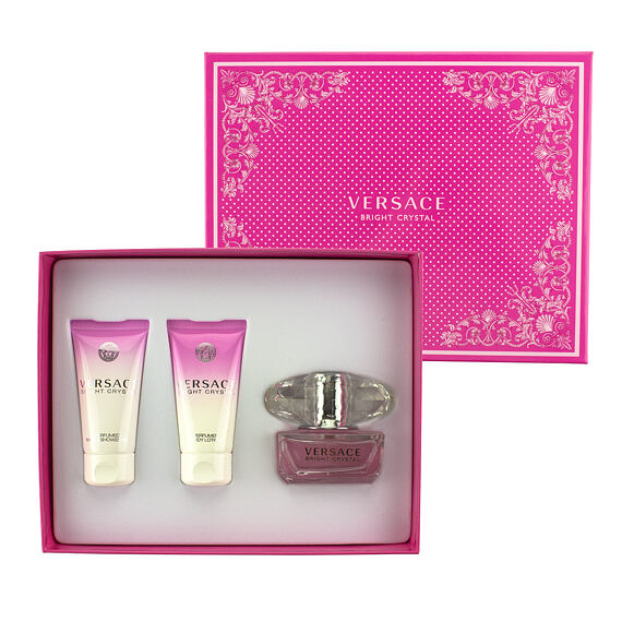 Versace Bright Crystal EDT 50 ml + SG 50 ml + BL 50 ml (woman)