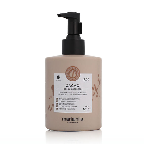 Maria Nila Colour Refresh Haarmaske mit Farbpigmenten Cacao 300 ml