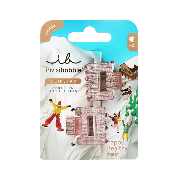 Invisibobble Clipstar Haarklammer Apres Ski Shimmer 2 St.