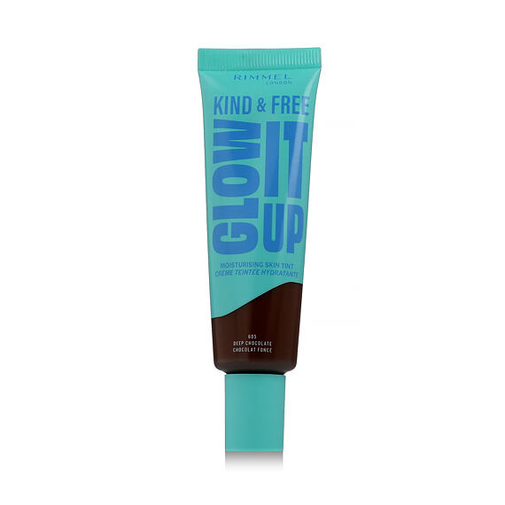 Rimmel London Kind & Free Glow It Up Moisturising Skin Tint (605 Deep Chocolate) 30 ml
