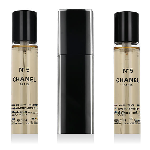 Chanel No 5 Eau Premiere EDP nachfüllbar 20 ml + EDP Nachfüllung 2 x 20 ml (woman)